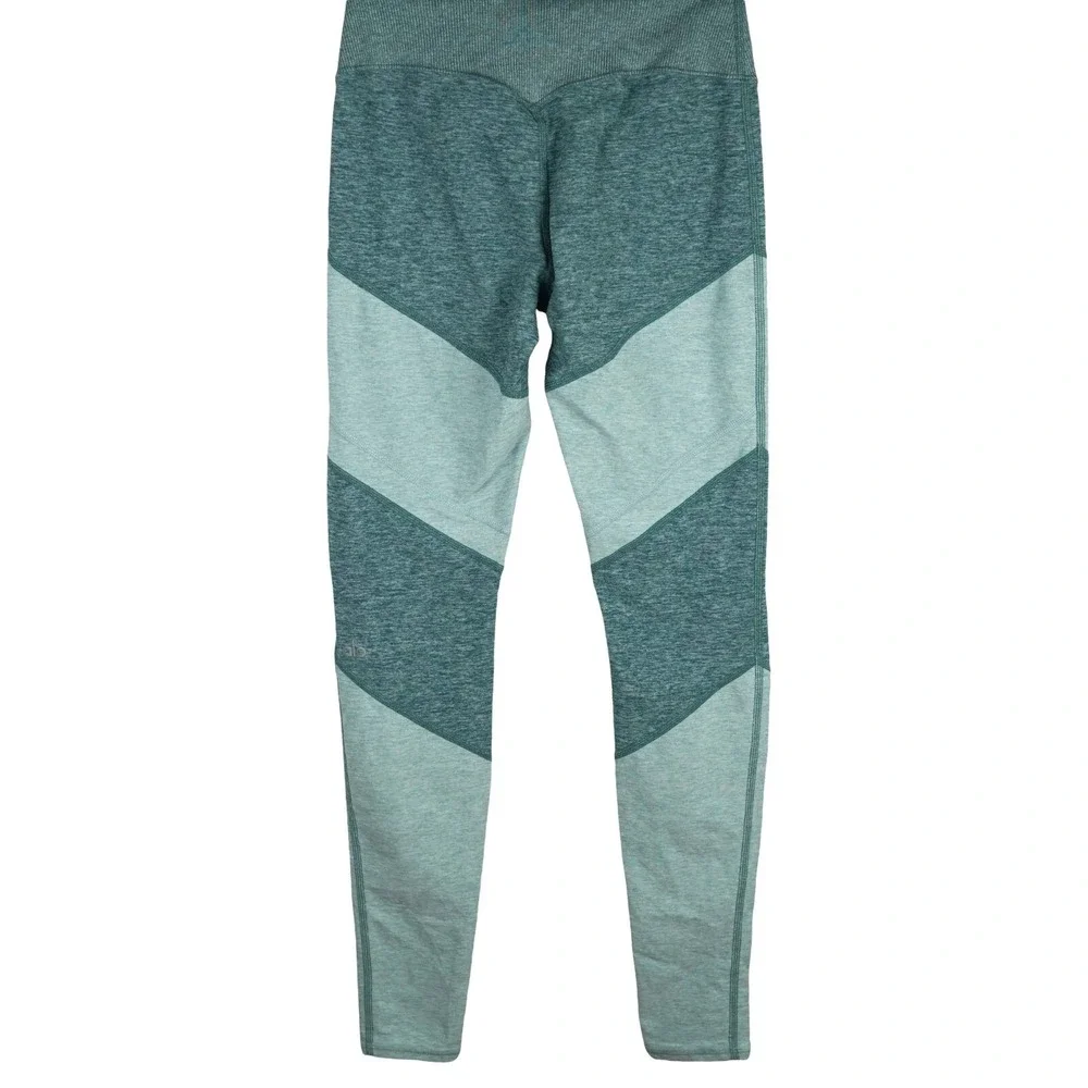 Alo‎ Yoga Sheila High Rise Alosoft Ankle Colorblock Leggings Size S